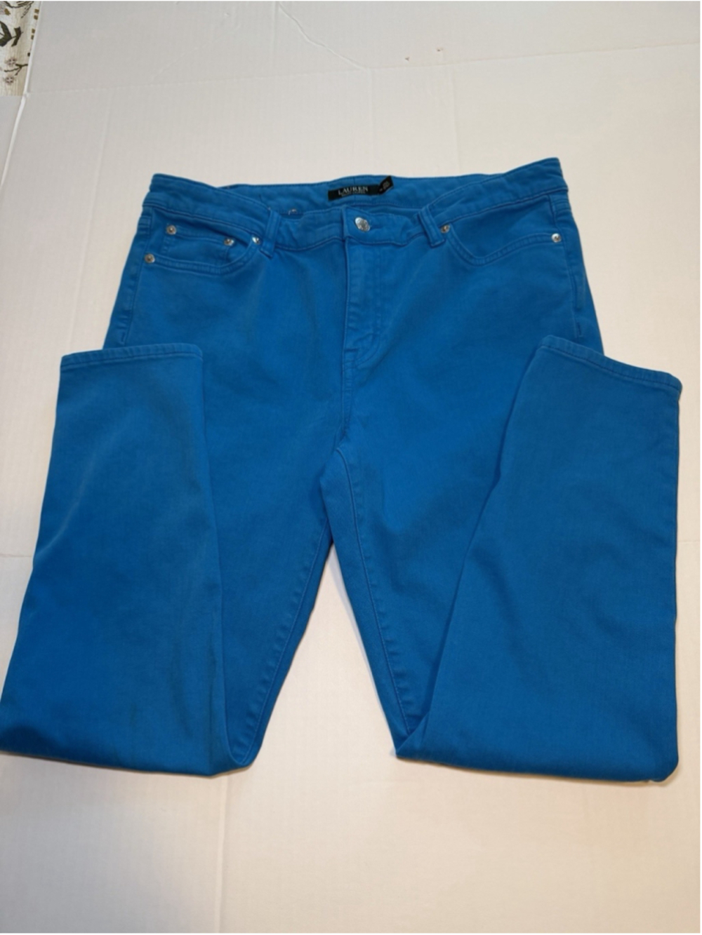 Lauren Ralph Lauren Royal blue denim jeans sz 14
